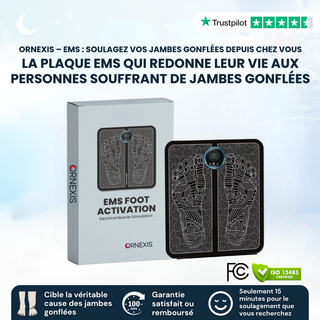 ORNEXIS – EMS POUR DÉGONFLER LES JAMBES GONFLÉES DEPUIS CHEZ VOUS