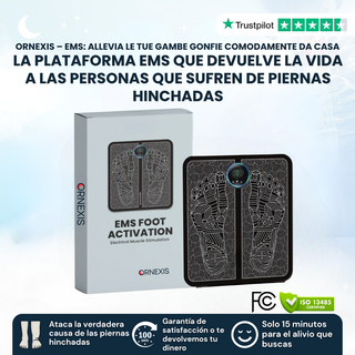 ORNEXIS – EMS PER LE GAMBE GONFIE DA CASA
