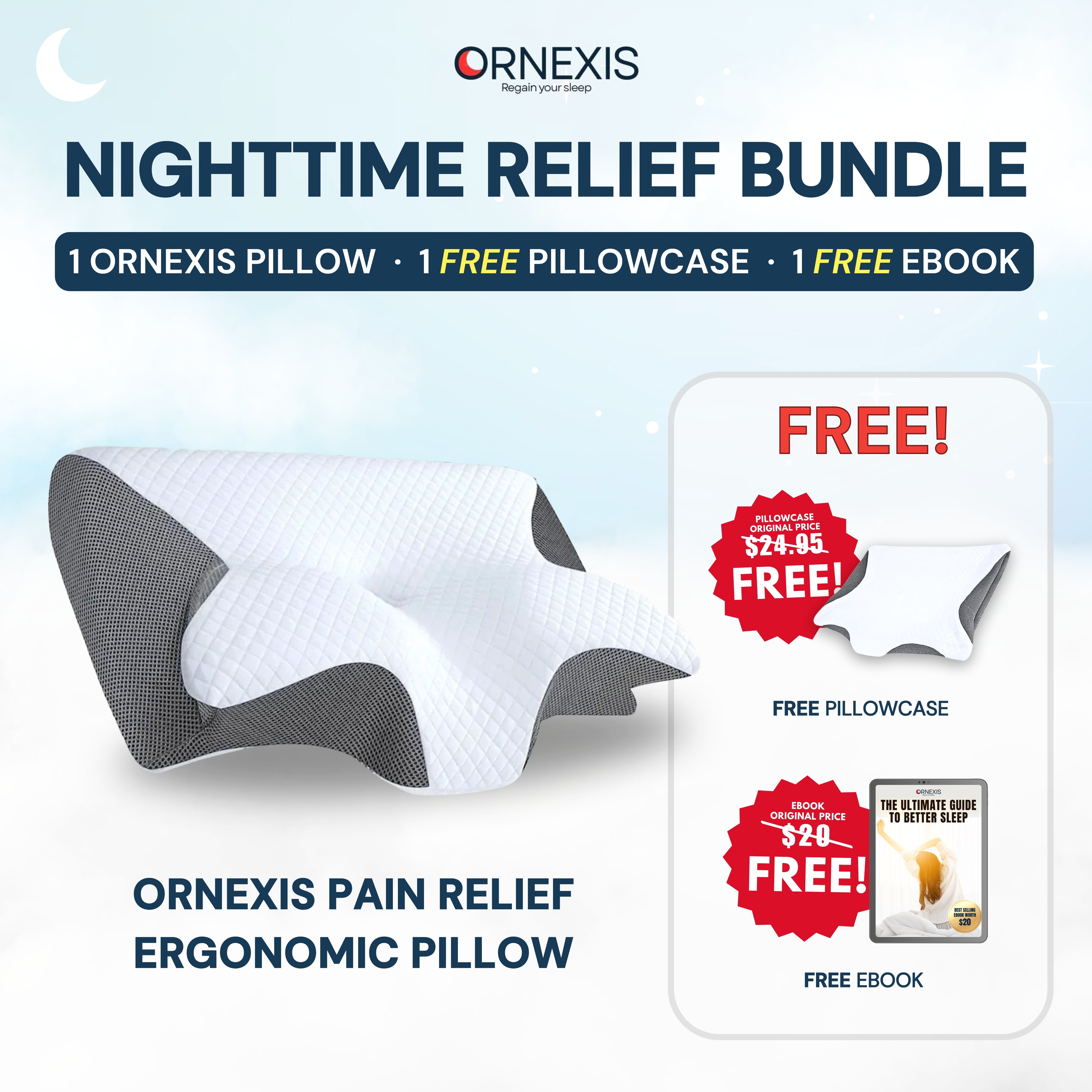 ORNEXIS - MIGRAINE PILLOW - Ornexis