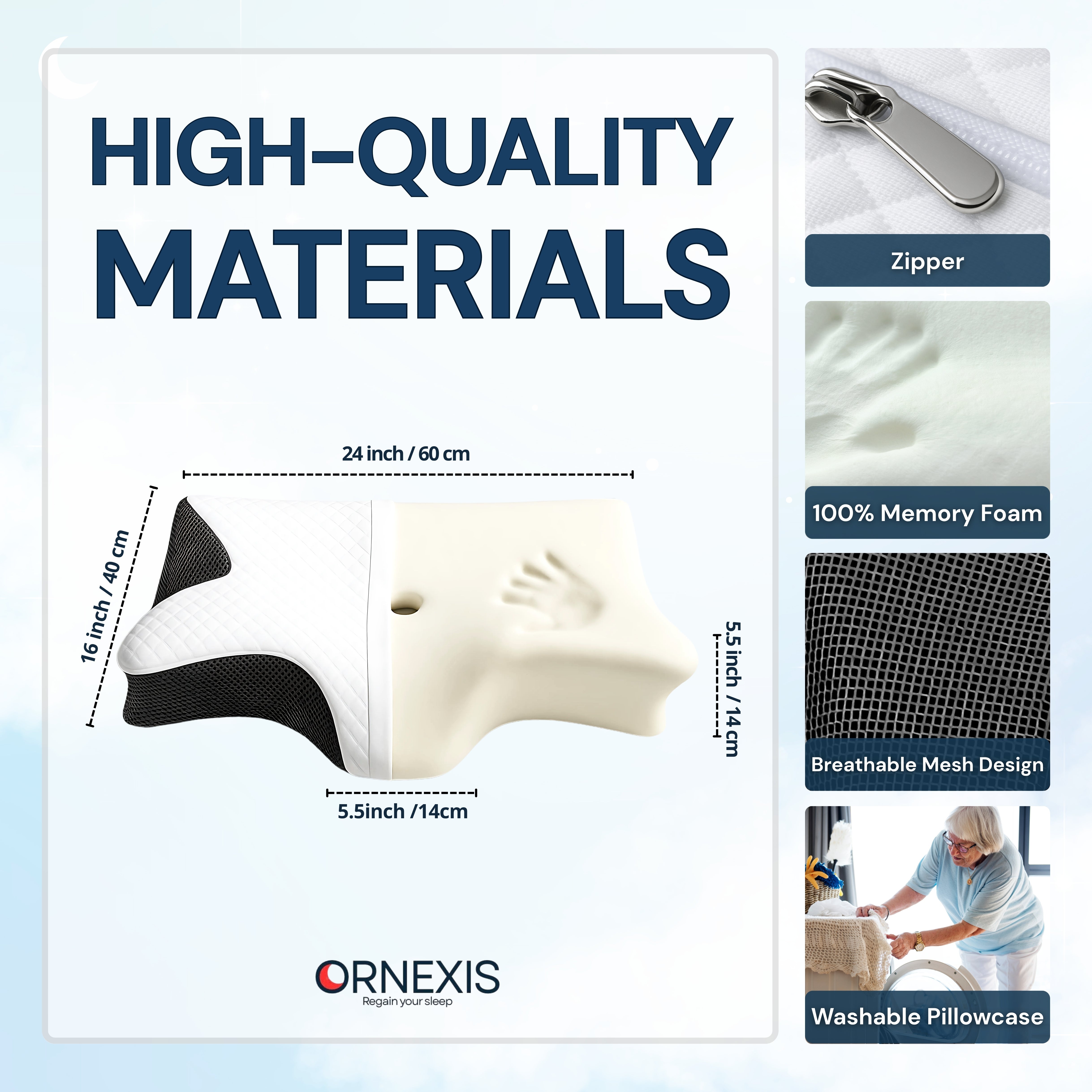 ORNEXIS - MIGRAINE PILLOW - Ornexis