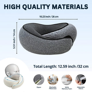 ORNEXIS – PREMIUM ERGONOMIC TRAVEL PILLOW