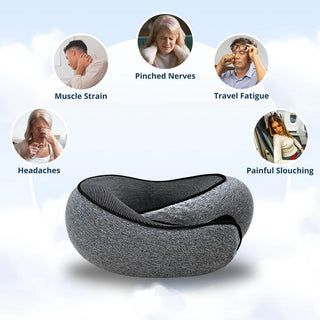 ORNEXIS – PREMIUM ERGONOMIC TRAVEL PILLOW
