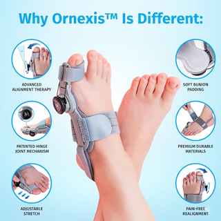 ORNEXIS - BUNION FIX TOE PAIN FROM HOME